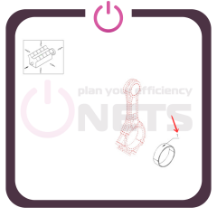 Büyük Uç Yatağı / Big End Bearing - 12343108
