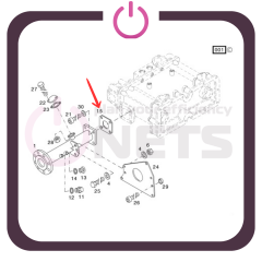 Dörtgen Flanş Contası / Flange Gasket - 01167556