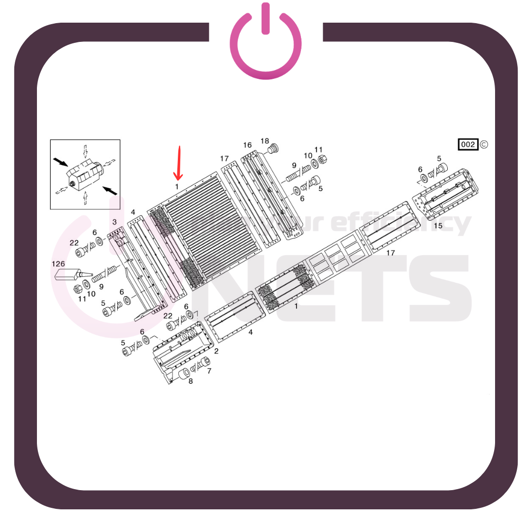 Turboşarj Soğutucusu / Chargeaircooler - 12452519