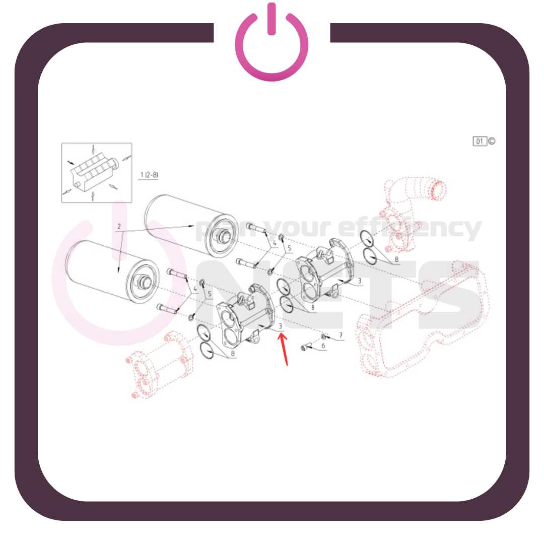 Filtre Kafası / Filterhead - 12088392