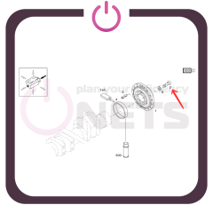 Silindir Başlı Civata / Cheese Head Screw - 01180163