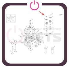 Valf Konik Kılavuz Halkası / Valve Collet - 12030159