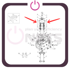 Valf Yayı Tutucusu / Valve Spring Retain - 12028029