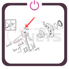 Yuvarlak Conta Halkası / O-Seal - 12301480