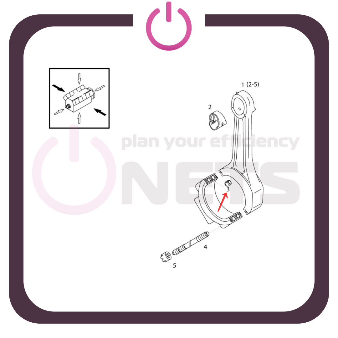 Düz Pim / Straight Pin - 01182205