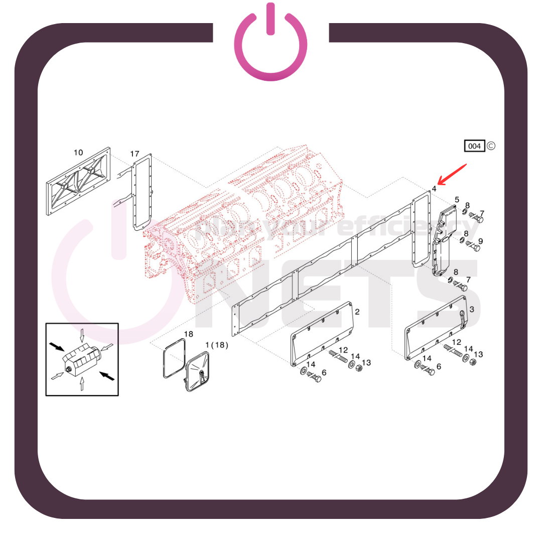 Conta / Gasket - 12280687