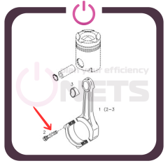 Büyük Uç Civatası / Big And Bolt - 12515587